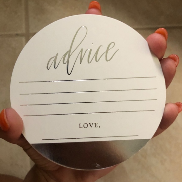 Wedding Advice Box & Advice Cards - Picture 2 of 2